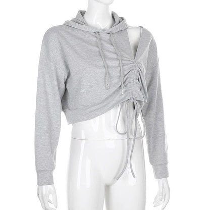 Asymmetric Kawaii Hoodie