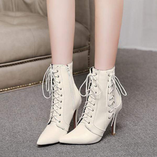 Bewitching Lace-Up Boots