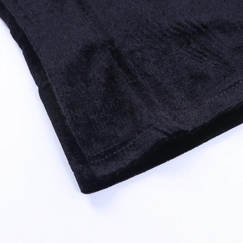 Mesh Gothic Punk Top