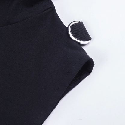 Beast Mode off shoulder Hoodie