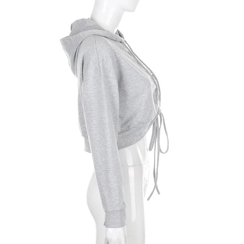 Asymmetric Kawaii Hoodie
