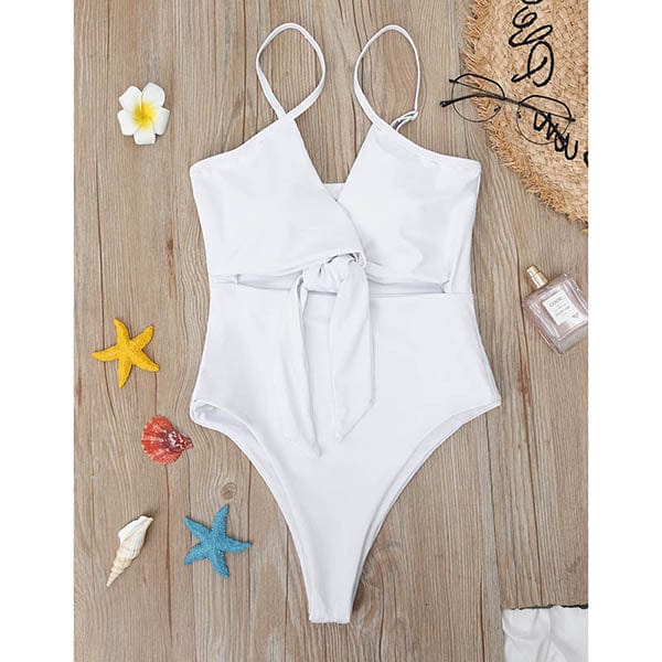 Beach Playa Knotted Swimsuit