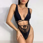 Cheeky Backless Retro Swimsuit