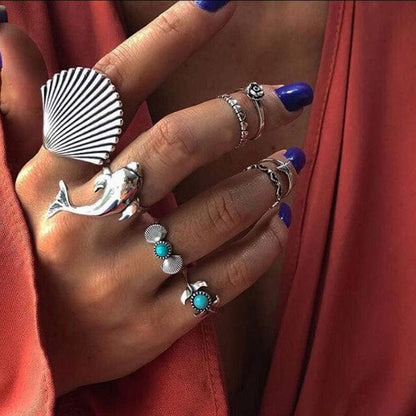 Bohemia Vintage Style Ring Sets