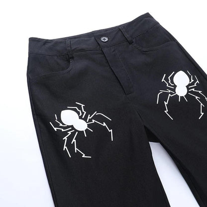 Spider Slayer Flare Pants