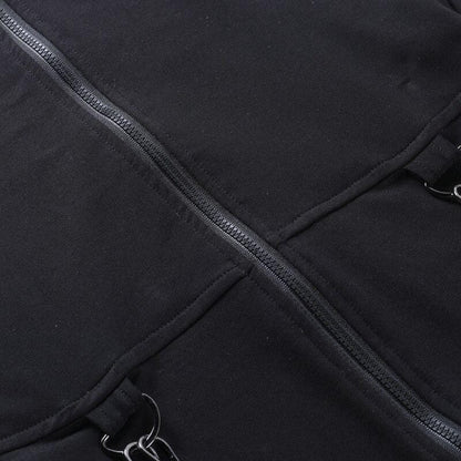No Mercy Crop Hoodie