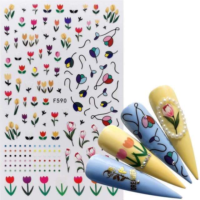 Stylish Assorted Nail Art