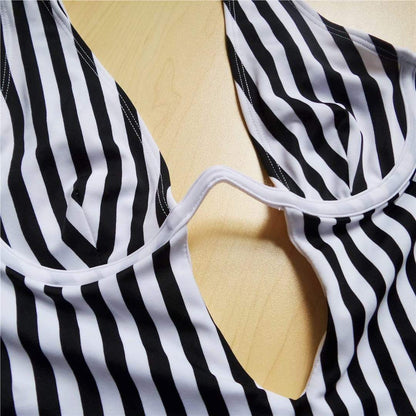 Royal Flush Stripe Bodysuit