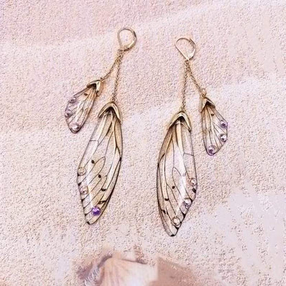 Enchanted Fairy Wing Earrings