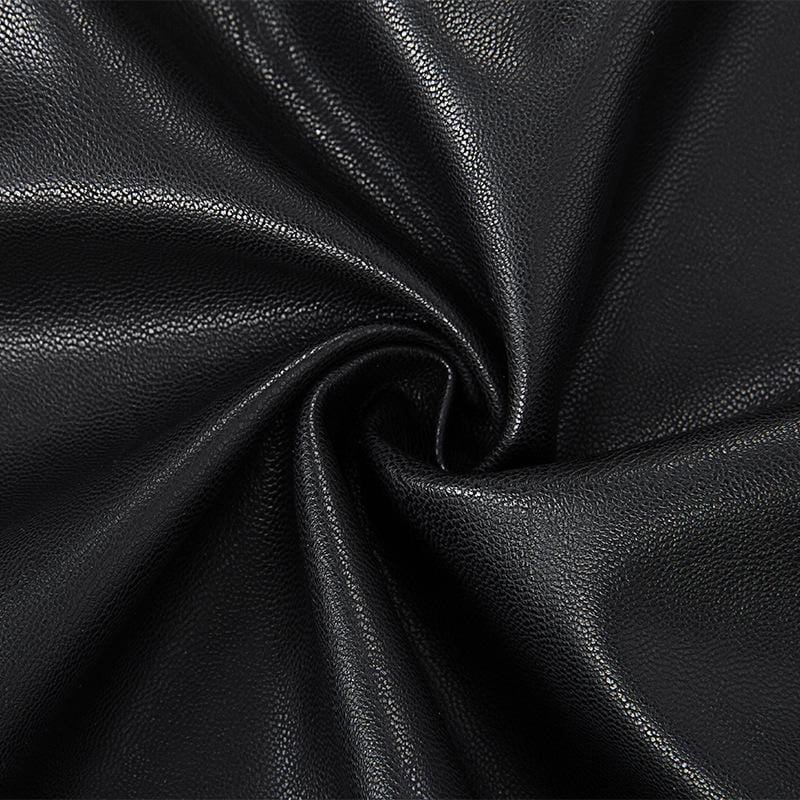 Bad Omen Leather Tube Dress