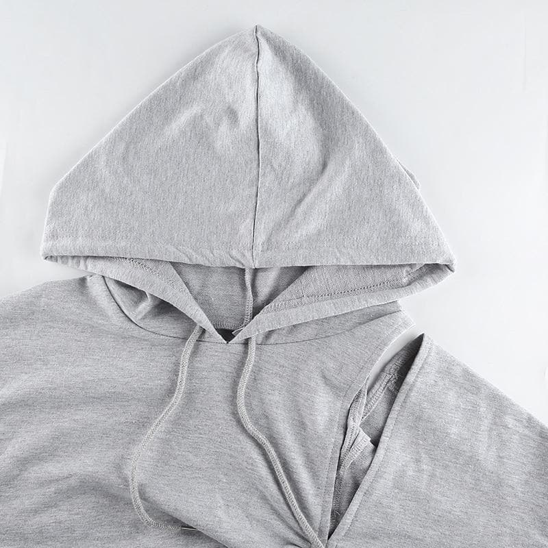Asymmetric Kawaii Hoodie