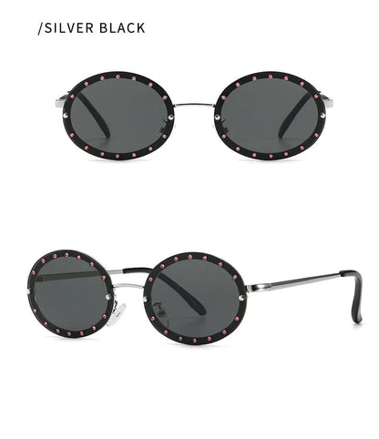 Valentina Studded Vintage Sunglasses