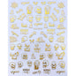 Night Creepers Nail Art Stickers