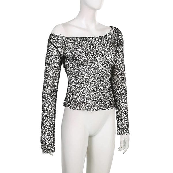 Dark Mysteries Knit Top