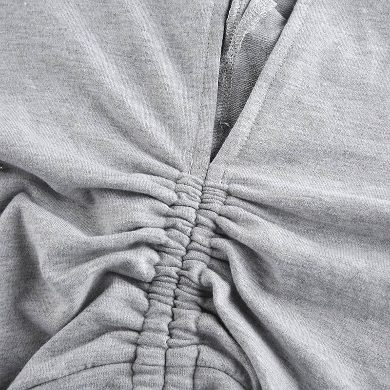 Asymmetric Kawaii Hoodie