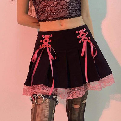 Sweet Gothic Academia Skirt