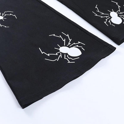 Spider Slayer Flare Pants