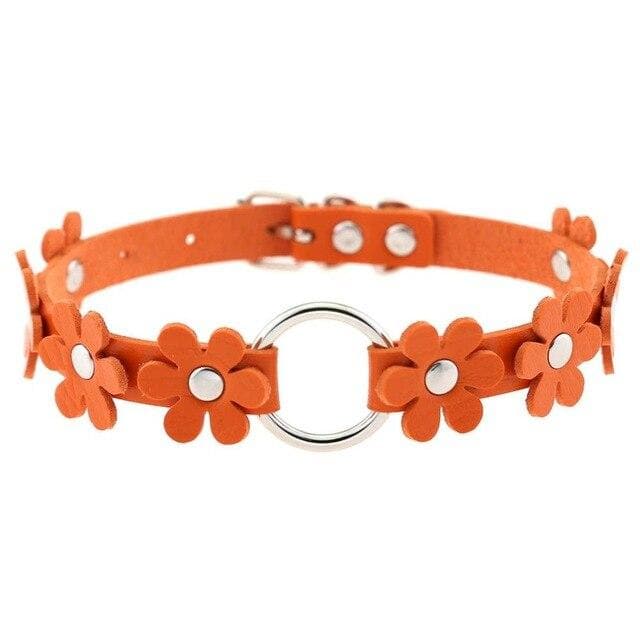 Gothic Kawaii Flower Choker