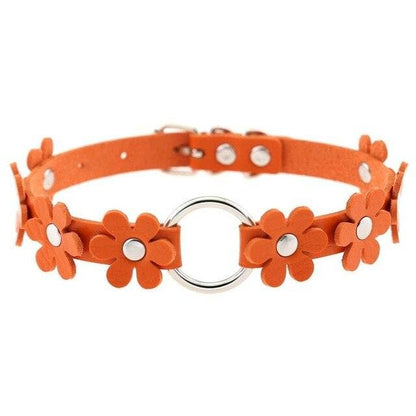 Gothic Kawaii Flower Choker