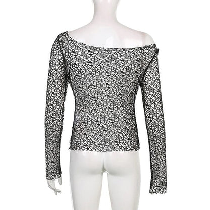 Dark Mysteries Knit Top