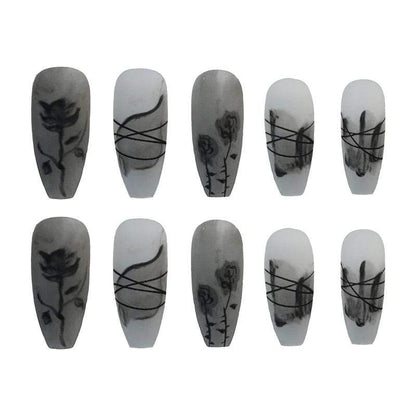 Love's Sorrow Fashion Nails
