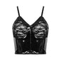 Gothic Rave Crop Top Bra