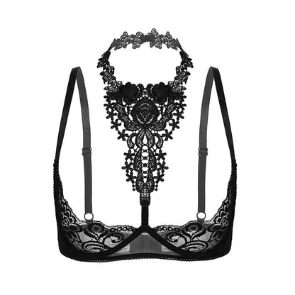 Sexy Underwired Halter Bra