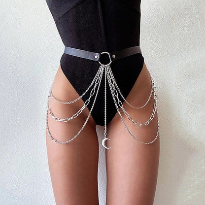 Moon Escape Belt With Chains