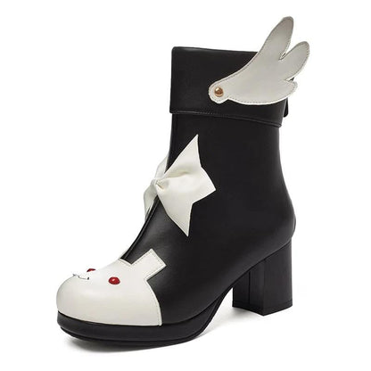 Mori Girl Vintage Ankle Boots