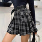 Shades of Gray Pleated Skirt