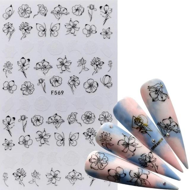 Stylish Assorted Nail Art