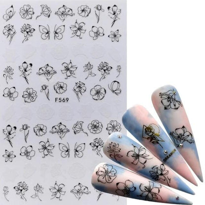 Stylish Assorted Nail Art