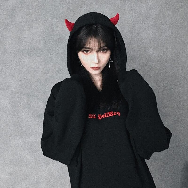 Lil Punk Devil Hoodie