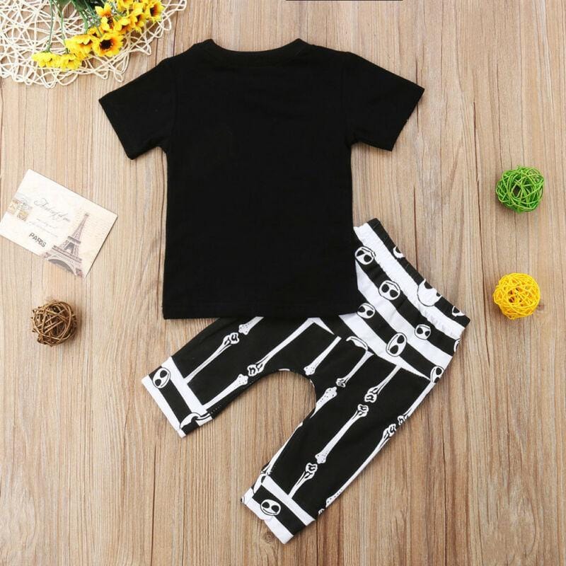 Ghost Skull Baby Outfit