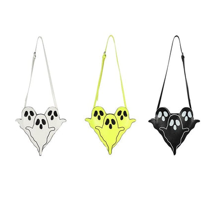 Triple Ghost Crossbody Bag