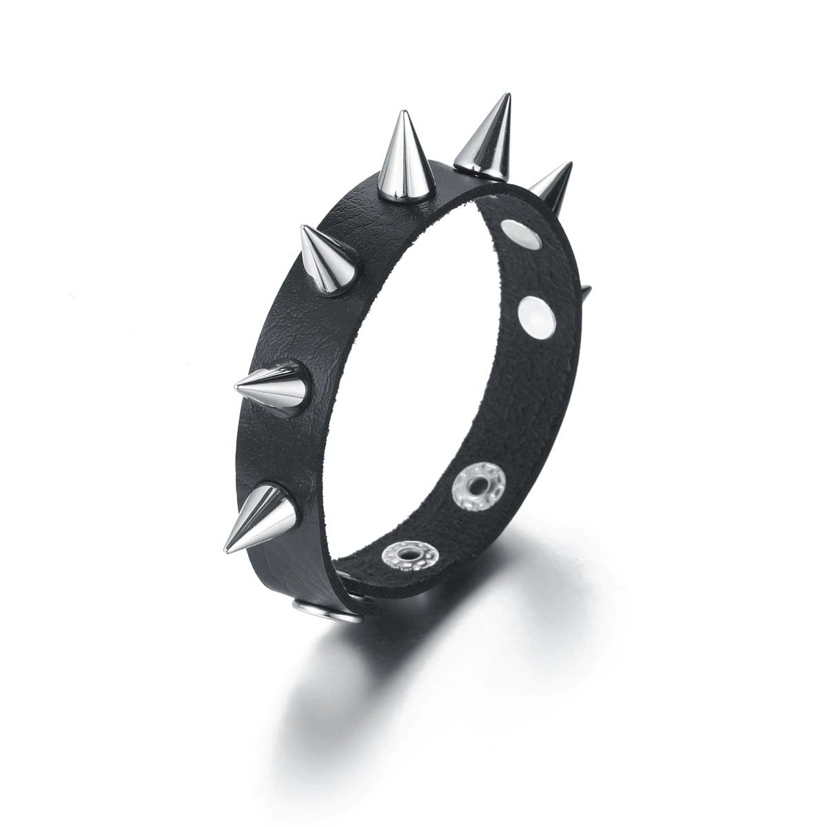 Killer Spike Leather Bracelet