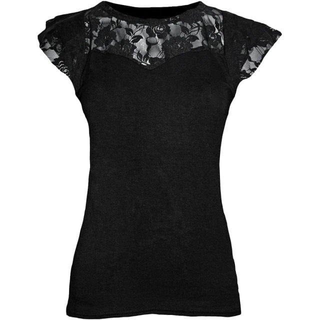 Dream Black Lace Shirt