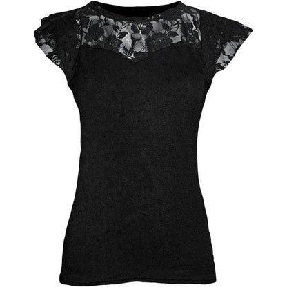 Dream Black Lace Shirt