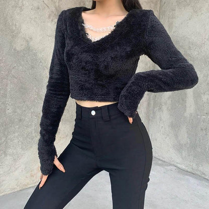 Elegant Chic Harajuku Crop Top