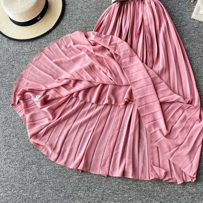 Incarnate Pleated Midi Dress