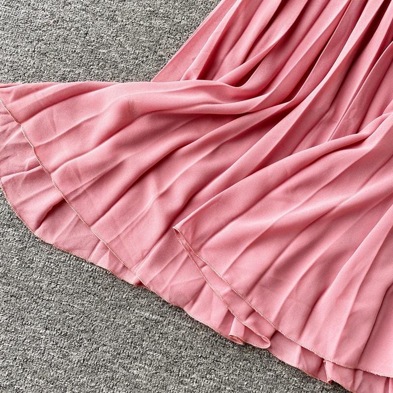 Incarnate Pleated Midi Dress