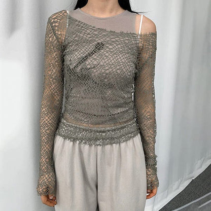 Dark Mysteries Knit Top