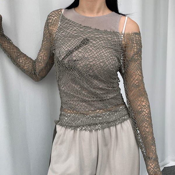 Dark Mysteries Knit Top