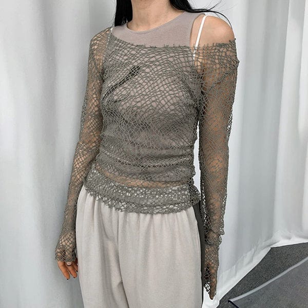 Dark Mysteries Knit Top