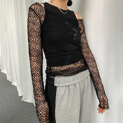 Dark Mysteries Knit Top