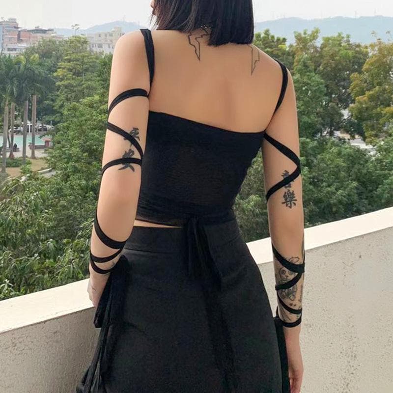 Ardetha Aesthetic Crop Top