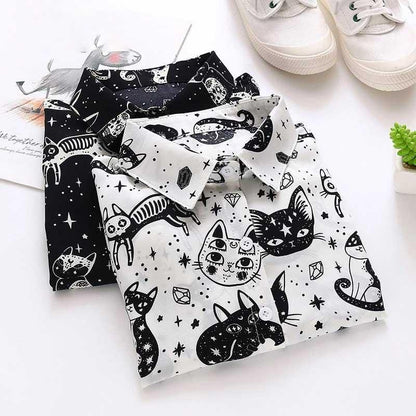 Felicia Cat Blouse