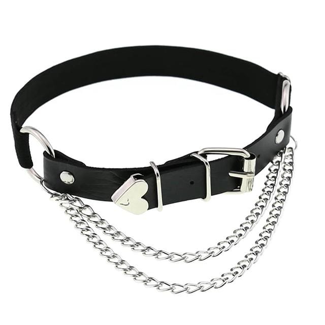 Gothic Lovestruck Leg Garter