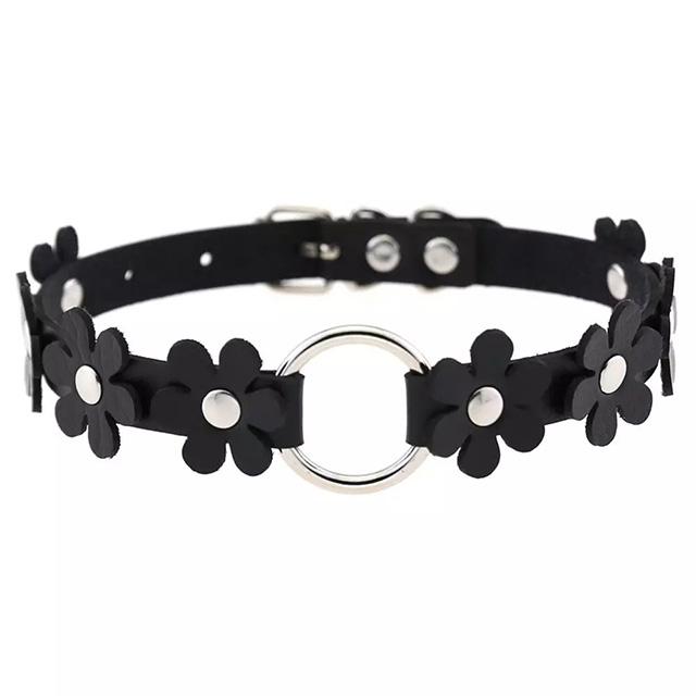 Gothic Kawaii Flower Choker