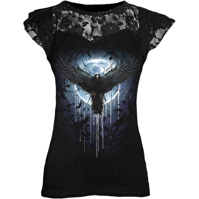 Dream Black Lace Shirt